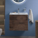 Тумба подвесная с раковиной BelBagno ETNA39-500/390-2C-SO-RW-P+BB-8099-3-50 Тумба подвесная с раковиной BelBagno ETNA39-500/390-2C-SO-RW-P+BB-8099-3-50