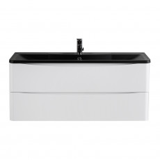 Тумба подвесная под раковину BelBagno ACQUA-1200-2C-SO-BL 120 см Bianco Lucido