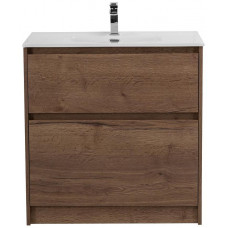 Тумба напольная с раковиной BelBagno KRAFT39-800/390-2C-PIA-RT