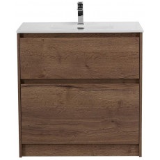 Тумба напольная с раковиной BelBagno KRAFT39-800/390-2C-PIA-RT