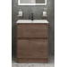 Тумба напольная с раковиной BelBagno KRAFT39-500/390-2C-PIA-RT