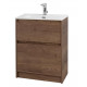 Тумба напольная с раковиной BelBagno KRAFT39-500/390-2C-PIA-RT Тумба напольная с раковиной BelBagno KRAFT39-500/390-2C-PIA-RT