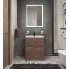 Тумба напольная с раковиной BelBagno KRAFT39-500/390-2C-PIA-RT