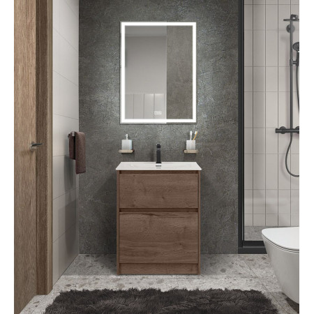 Тумба напольная с раковиной BelBagno KRAFT39-600/390-2C-PIA-RT Тумба напольная с раковиной BelBagno KRAFT39-600/390-2C-PIA-RT