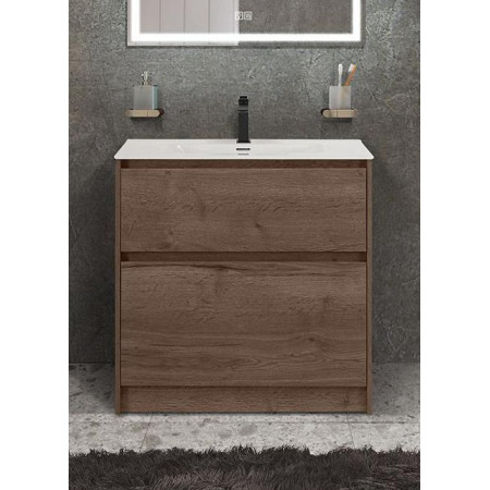 Тумба напольная с раковиной BelBagno KRAFT39-700/390-2C-PIA-RT Тумба напольная с раковиной BelBagno KRAFT39-700/390-2C-PIA-RT