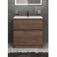 Тумба напольная с раковиной BelBagno KRAFT39-700/390-2C-PIA-RT Тумба напольная с раковиной BelBagno KRAFT39-700/390-2C-PIA-RT