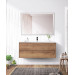 Тумба подвесная с раковиной BelBagno KRAFT-1200-2C-SO-RT