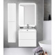 Тумба подвесная с раковиной BelBagno ALBANO-700-2C-SO-BL Bianco Lucido, раковина BB700/455-LV-MR-ALR Тумба подвесная с раковиной BelBagno ALBANO-700-2C-SO-BL Bianco Lucido, раковина BB700/455-LV-MR-ALR