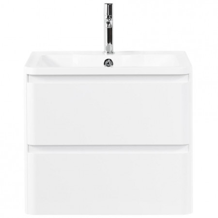 Тумба подвесная с раковиной BelBagno ALBANO-700-2C-SO-BL Bianco Lucido, раковина BB700/455-LV-MR-ALR Тумба подвесная с раковиной BelBagno ALBANO-700-2C-SO-BL Bianco Lucido, раковина BB700/455-LV-MR-ALR