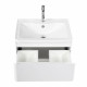 Тумба подвесная с раковиной BelBagno ALBANO-600-2C-SO-BL Bianco Lucido, раковина BB600/455-LV-MR-ALR Тумба подвесная с раковиной BelBagno ALBANO-600-2C-SO-BL Bianco Lucido, раковина BB600/455-LV-MR-ALR