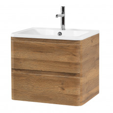 Тумба подвесная с раковиной BelBagno ALBANO-600-2C-SO-RR