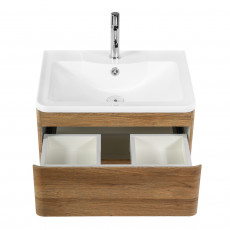 Тумба подвесная с раковиной BelBagno ALBANO-600-2C-SO-RR