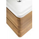 Тумба подвесная с раковиной BelBagno ALBANO-600-2C-SO-RR Тумба подвесная с раковиной BelBagno ALBANO-600-2C-SO-RR