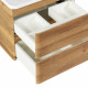 Тумба подвесная с раковиной BelBagno ALBANO-600-2C-SO-RR Тумба подвесная с раковиной BelBagno ALBANO-600-2C-SO-RR