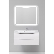 Тумба подвесная с раковиной BelBagno MARINO-1100-2C-SO-BL-P