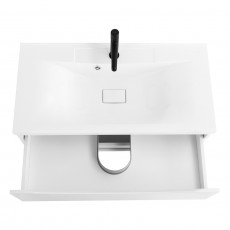 Тумба подвесная с раковиной BelBagno MARINO-1100-2C-SO-BL-P