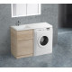 Тумба напольная под раковину BelBagno KRAFT-LVD-580/1200-2C-PIA-RNN Тумба напольная под раковину BelBagno KRAFT-LVD-580/1200-2C-PIA-RNN