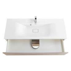 Тумба подвесная с раковиной BelBagno MARINO-1100-2C-SO-RG-P