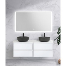 Мебель для ванной комнаты со столешницей BelBagno KRAFT-1400 Bianco Opaco