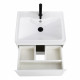Тумба напольная с раковиной BelBagno ALBANO-700-2C-PIA-BL Bianco Lucido, раковина BB700/455-LV-MR-ALR Тумба напольная с раковиной BelBagno ALBANO-700-2C-PIA-BL Bianco Lucido, раковина BB700/455-LV-MR-ALR