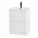Тумба напольная с раковиной BelBagno ALBANO-700-2C-PIA-BL Bianco Lucido, раковина BB700/455-LV-MR-ALR Тумба напольная с раковиной BelBagno ALBANO-700-2C-PIA-BL Bianco Lucido, раковина BB700/455-LV-MR-ALR