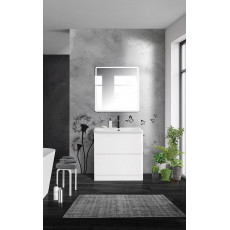 Тумба напольная с раковиной BelBagno ALBANO-900-2C-PIA-BL