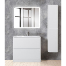 Тумба напольная с раковиной BelBagno ALBANO-900-2C-PIA-BL