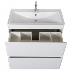 Тумба напольная с раковиной BelBagno ALBANO-900-2C-PIA-BL