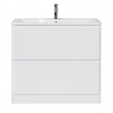 Тумба напольная с раковиной BelBagno ALBANO-900-2C-PIA-BL