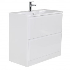 Тумба напольная с раковиной BelBagno ALBANO-900-2C-PIA-BL