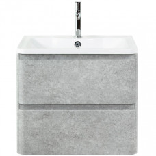 Тумба подвесная с раковиной BelBagno ALBANO-700-2C-SO-CVG Cemento Verona Grigio, раковина BB700/455-LV-MR-ALR