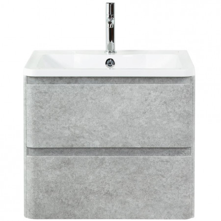 Тумба подвесная с раковиной BelBagno ALBANO-700-2C-SO-CVG Cemento Verona Grigio, раковина BB700/455-LV-MR-ALR Тумба подвесная с раковиной BelBagno ALBANO-700-2C-SO-CVG Cemento Verona Grigio, раковина BB700/455-LV-MR-ALR