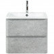Тумба подвесная с раковиной BelBagno ALBANO-700-2C-SO-CVG Cemento Verona Grigio, раковина BB700/455-LV-MR-ALR Тумба подвесная с раковиной BelBagno ALBANO-700-2C-SO-CVG Cemento Verona Grigio, раковина BB700/455-LV-MR-ALR