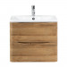 Мебель для ванной комнаты подвесная BelBagno ACQUA-600-2C-SO-RR 60см Rovere Rustico