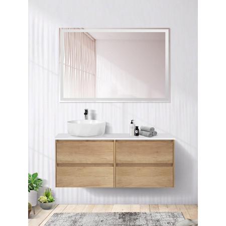Мебель для ванной комнаты со столешницей BelBagno KRAFT-1200 Rovere Nebrasca Nature Мебель для ванной комнаты со столешницей BelBagno KRAFT-1200 Rovere Nebrasca Nature