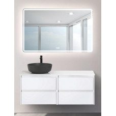 Мебель для ванной комнаты со столешницей BelBagno KRAFT-1200 Bianco Opaco
