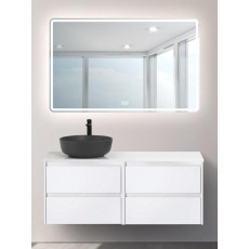 Мебель для ванной комнаты со столешницей BelBagno KRAFT-1200 Bianco Opaco