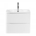 Мебель для ванной комнаты подвесная BelBagno ACQUA-600-2C-SO-BL 60см Bianco Lucido