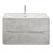 Мебель для ванной комнаты подвесная BelBagno ACQUA-1000-2C-SO-CVG 100 см Cemento Verona Grigio
