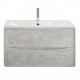 Мебель для ванной комнаты подвесная BelBagno ACQUA-1000-2C-SO-CVG 100 см Cemento Verona Grigio Мебель для ванной комнаты подвесная BelBagno ACQUA-1000-2C-SO-CVG 100 см Cemento Verona Grigio