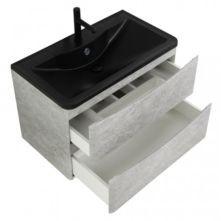 Мебель для ванной комнаты подвесная BelBagno ACQUA-1000-2C-SO-CVG 100 см Cemento Verona Grigio Мебель для ванной комнаты подвесная BelBagno ACQUA-1000-2C-SO-CVG 100 см Cemento Verona Grigio