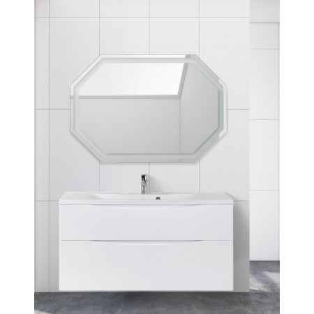 Тумба подвесная с раковиной Belbagno MARINO-H60-1200-2C-SO-BL-P Тумба подвесная с раковиной Belbagno MARINO-H60-1200-2C-SO-BL-P
