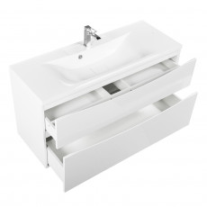 Тумба подвесная с раковиной Belbagno MARINO-H60-1200-2C-SO-BL-P