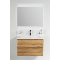 Тумба подвесная с керамической раковиной BelBagno ALBANO-CER-800-2C-SO-RR
