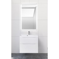 Тумба подвесная с раковиной BelBagno MARINO-H60-700-2C-SO-BL-P