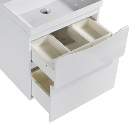 Тумба подвесная с раковиной BelBagno MARINO-H60-700-2C-SO-BL-P Тумба подвесная с раковиной BelBagno MARINO-H60-700-2C-SO-BL-P