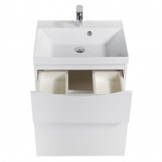 Тумба подвесная с раковиной BelBagno MARINO-H60-700-2C-SO-BL-P