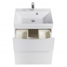 Тумба подвесная с раковиной BelBagno MARINO-H60-700-2C-SO-BL-P