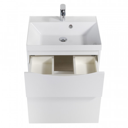 Тумба подвесная с раковиной BelBagno MARINO-H60-700-2C-SO-BL-P Тумба подвесная с раковиной BelBagno MARINO-H60-700-2C-SO-BL-P