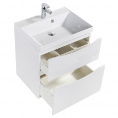 Тумба подвесная с раковиной BelBagno MARINO-H60-700-2C-SO-BL-P